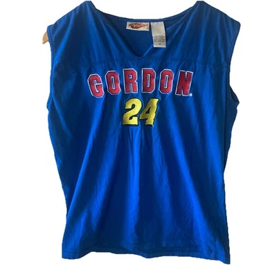 Winners Circle Jeff Gordon 刺绣女式 V 领背心,尺寸 M — 第 1/4 张图片