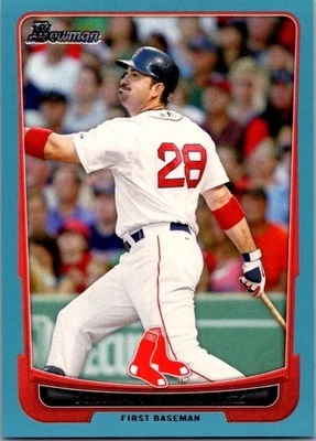 2012 Bowman - Adrian Gonzalez #114 Blue Border /500 - Image 1 of 2