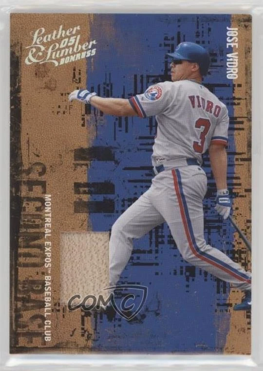 2005 Donruss Leather & Lumber Materials Bat /250 Jose Vidro #73 - Image 1 of 2
