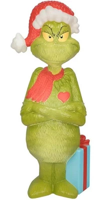 GEMMY 40" LED GRINCH IN SANTA HAT LIGHTED BLOW MOLD YARD DECOR
