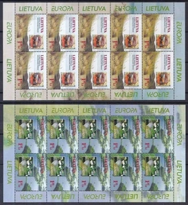 LITUANIA 1999 Europa 2 MF MNH** - Picture 1 of 1
