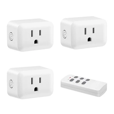 DEWENWILS Remote Control Outlet Electrical Outlet Switch, Wireless Remote Light