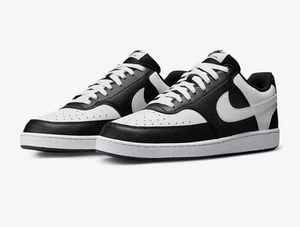 NUEVO EN CAJA Tenis de Baloncesto Nike COURT VISION LOW Negro Blanco HM9862 001 - Imagen 1 de 6