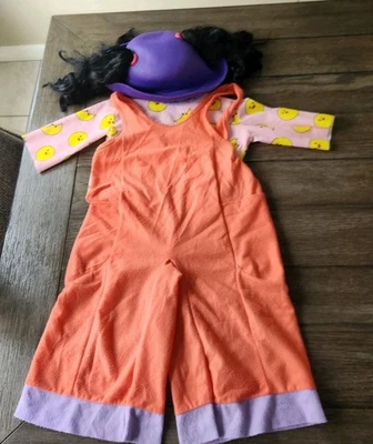 Disfraz de Loonette The Big Comfy Couch para niño pequeño 2-4 1997 difícil de encontrar raro Foto 1 de 4