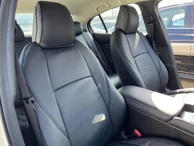 Fundas de asiento personalizadas de PVC negras Clazzio para Mazda 3 2019-2025 sedán Foto 1 de 3