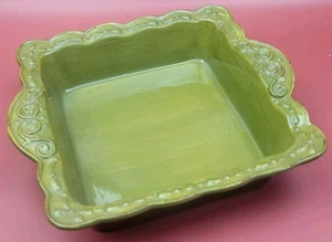 Vintage 8 X 8 Celebrating Home Stoneware Baking Dish - Picture 1 of 20