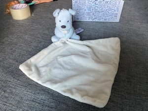 M & S PUPPY DOG BABIES COMFORT BLANKET SOFT TOY PLUSH - Picture 1 of 2