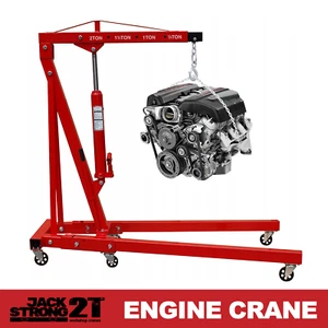 Grúa de taller elevador de motor 2T grúa motor taller grúa motor 2000 kg Jack Strong - Imagen 1 de 10