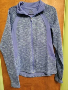 Tek Gear Women's Full-Zip Mock Neck Fleece Running Jacket Size M - Picture 1 of 6