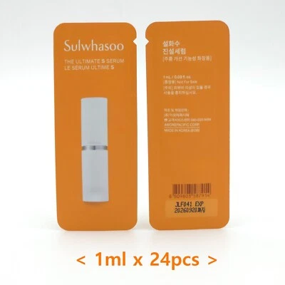 Sulwhasoo The Ultimate S Serum 1ml x 24pcs Anti Wrinkle Lifting Ginseng K-Beauty - Image 1 of 4