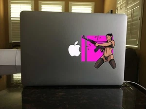 37-01 Bogenschütze Lana Kane Gefahrenzone Fenster Vinyl Aufkleber Decal Marvel - Bild 1 von 2