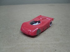Wizzard red unknown body style Ho Scale Slotcar -Fast