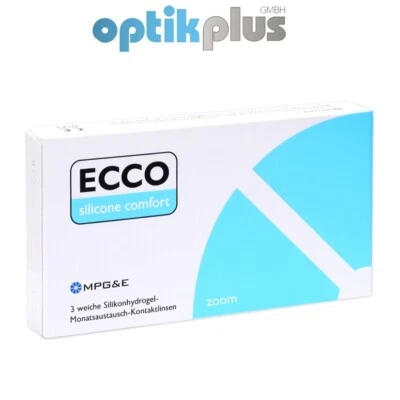 ECCO Silicone Comfort ZOOM Multifokallinse 3er-Pack [9543]