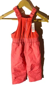 Slalom Girls Full Length Jumpsuits, Pink, Size 3T - Picture 1 of 6
