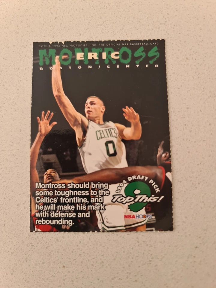 NBA 1994 Aros Selección del Draft Top This Celtics Eric Montross Nuggets Rodney Rogers Foto 1 de 3