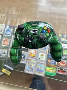 Xbox Original Naki Incredible Hulk Marvel Controller Pad 2002 FOR PARTS - Picture 1 of 4