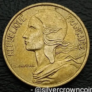 France 5 Centimes 1983. KM#933. Five Cents coin. Liberty Bust. - Picture 1 of 7
