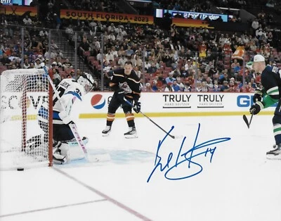 Signed Bo Horvat New York Islanders All Star Autographed 8x10 Photo #3 Original - Image 1 of 2