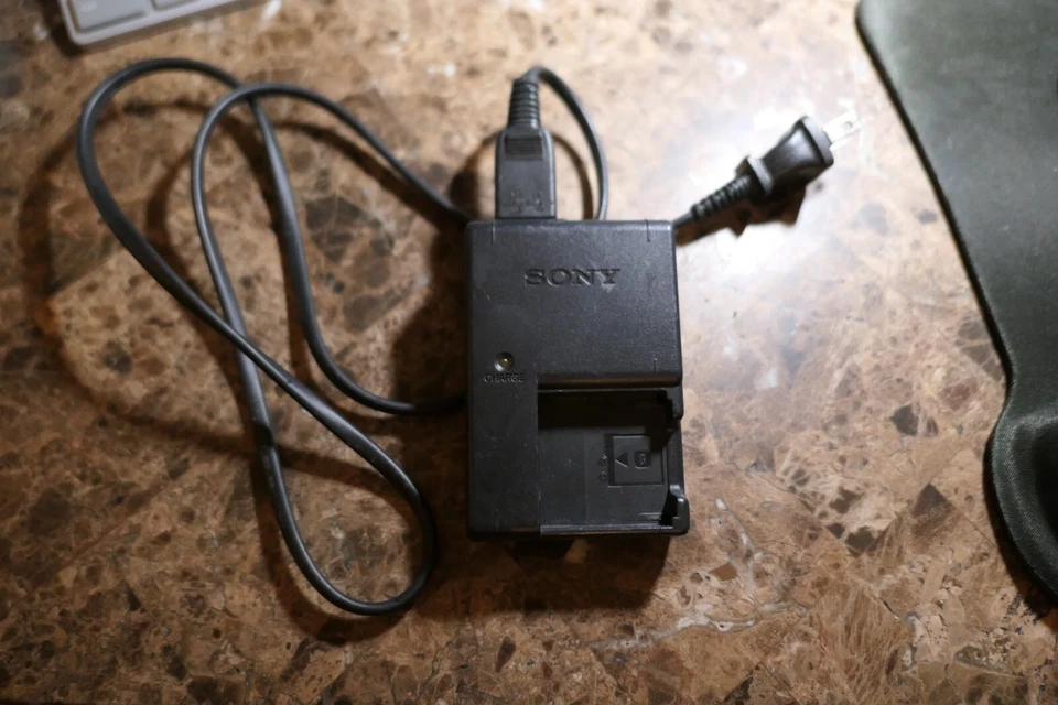 Cargador de batería original genuino para cámara SONY BC-CSGB Foto 1 de 2