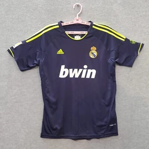 Real Madrid Men Jersey Medium Blue Logo Adidas Cristiano Ronaldo 7 Away 2012-13 - Picture 1 of 9