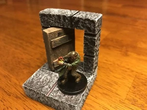 Dungeon Door Modular Set 28mm Tile Terrain Dungeons & Dragons Pathfinder d&d - Picture 1 of 3