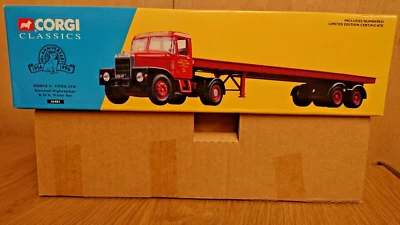 Corgi 16401 Scammell Highwayman & Trailer SIDDLE C. COOK Ltd Edition - Image 1 of 3