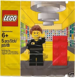 LEGO Exklusiv Figur LEGO Store Mitarbeiter 5001622 Exklusiv Set - Picture 1 of 1