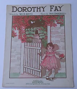 Dorothy Fay 1925 Sheet Music - Picture 1 of 1