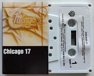 CHICAGO - 17 (FULL MOON 250604) 1984 MALAYSIA CASSETTE TAPE - Picture 1 of 6
