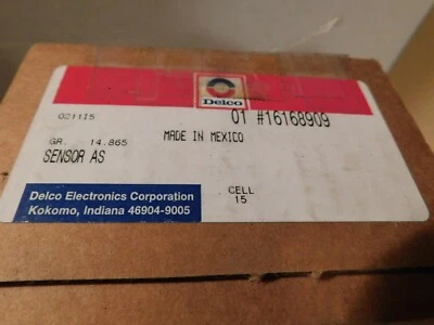 16168909 1994 FULL SIZE BUICK OLDS PONTIAC Supplemental Restraint System-Sensor  - Image 1 of 3