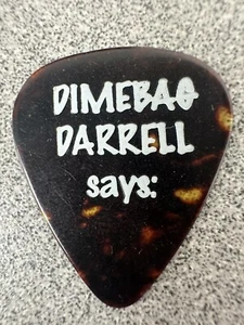 Dimebag Darrell Signature Pantera Tour Guitar Pick Vintage 80’s - Bild 1 von 2