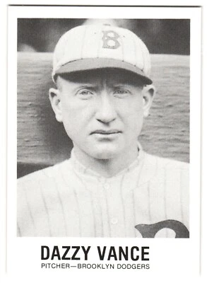 Dazzy Vance 1980 TCMA Renata Galasso Card #104 - Image 1 of 2