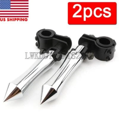 Abrazaderas de estriberas de carretera para Honda Shadow Ace VT 750 1100 Valkyrie 1500 GL1500 Foto 1 de 4