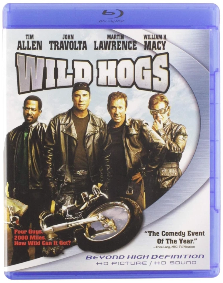 NEW Wild Hogs Blu ray Disc MOVIE WILDHOGS TIM Allen Martin Lawrence John Travolt - Image 1 of 1