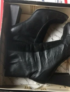 Black Newport News Boots - Picture 1 of 5