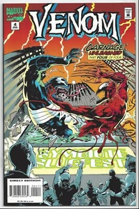 VENOM : CARNAGE UNLEASHED #4 (1995)  ~ NEAR MINT 9.4 - Picture 1 of 2