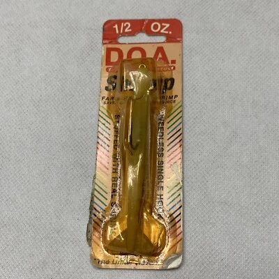 D.O.A. Plataforma de gancho único sin malezas con sabor a camarón KG aparejos de pesca de peces Foto 1 de 4