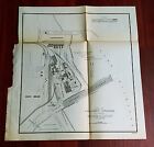 1892 Calumet Harbor Illinois Il Steel Co Lighthouse South Chicago Map