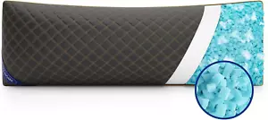 YZ HOME Long Body Pillow for Adults - Firm Body Pillow Insert with Shredded Blue - Picture 1 of 9