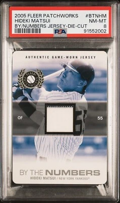 Hideki Matsui 2005 Fleer Patchworks By The Numbers Game-Worn Jersey /199 - Image 1 of 3