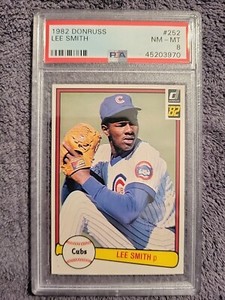 1982 Donruss - #252 Lee Smith (RC)