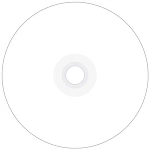 10-Pak 100-MIN 900MB 48X White Inkjet Hub Printable CD-R's by MediaRange - Picture 1 of 1