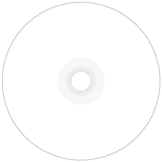 10-Pak 100-MIN 900MB 48X White Inkjet Hub Printable CD-R's by MediaRange - Image 1 of 1