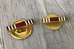 Vintage Cufflinks World War 2 Rare Gold Type Dress Cufflinks - Picture 1 of 9