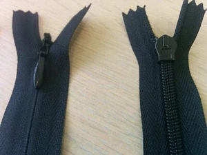 Invisible/Concealed zips 6"-24" - Picture 1 of 4