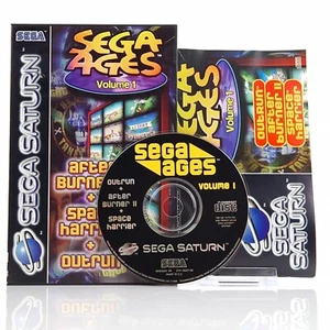 Juego Sega Saturn: Sega Ages Volume 1 - After Burner II, Space Harrier & Outrun - Imagen 1 de 6