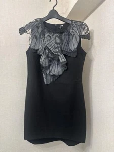Vestido Chanel sin mangas negro para mujer talla M de Japón usado - Imagen 1 de 3