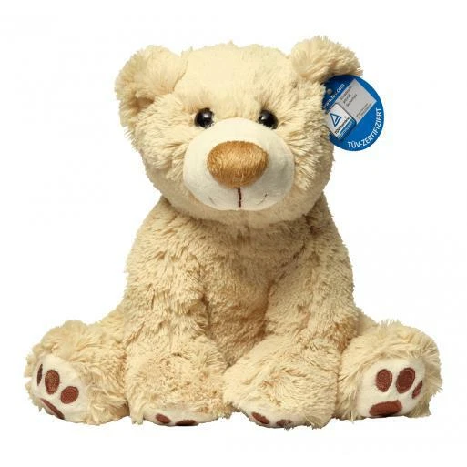 MINIFEET Plüschtier Bär Ralle mit gestickten Pfoten Stofftier Schmusetier Kuscheltier