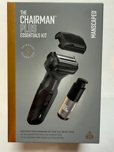 Nuovo $100 Manscaped The Chairman™ Plus ELECTRIC FOIL FACE SHAVER Essentials Kit - Foto 1 di 4
