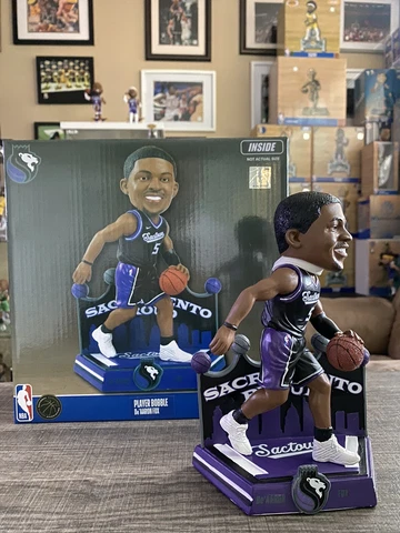 De'Aaron Fox Sacramento Kings 2022 City Jersey Bobblehead Cover